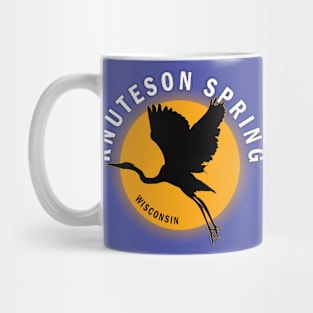 Knuteson Spring in Wisconsin Heron Sunrise Mug